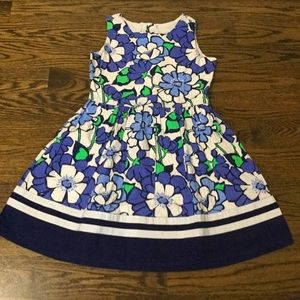 Gymboree dress w flowers barely used size 10 girl